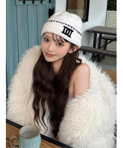 DDロゴバスケットニットビーニー（ニットキャップ/ビーニー）｜Darich