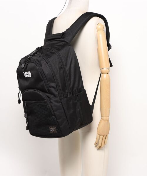 ラブ デイパック・バックパック  22  22L  Black LOVEBOAT デイパック（バックパック/リュック）｜LOVE BOAT（ラブ