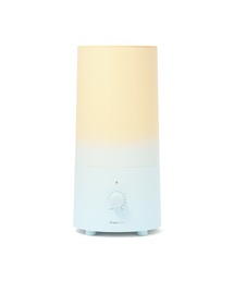 Francfranc(フランフラン)のカーラ超音波式加湿器 グラデーション イエロー(生活家電)