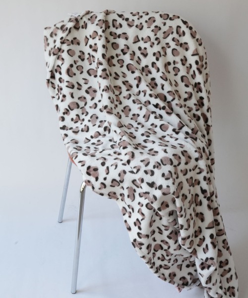 セール】【 Port / ポート 】 レオパード ブランケット