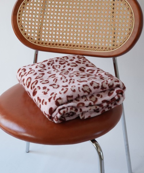 GYDA レオパードブランケット　col/ BK リバーシブルレオパードジップジャケット DPB86137 – CRAMMY