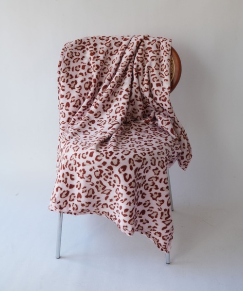 セール】【 Port / ポート 】 レオパード ブランケット