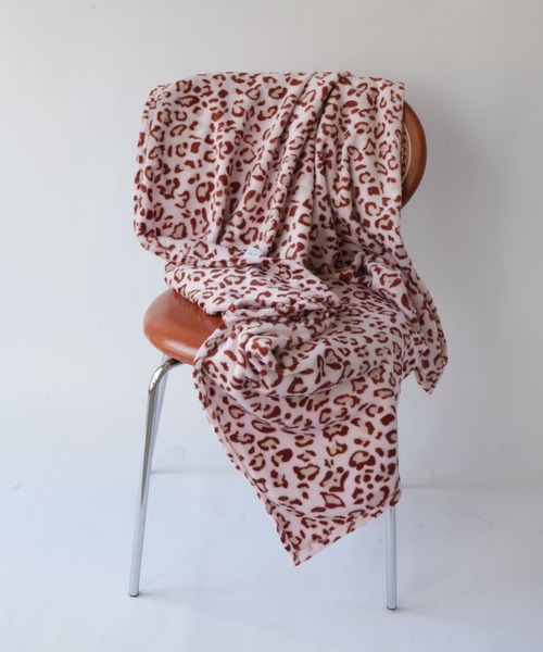 セール】【 Port / ポート 】 レオパード ブランケット