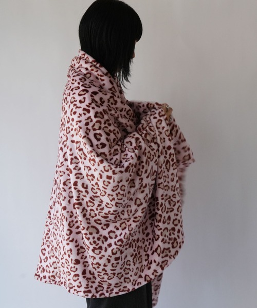 セール】【 Port / ポート 】 レオパード ブランケット