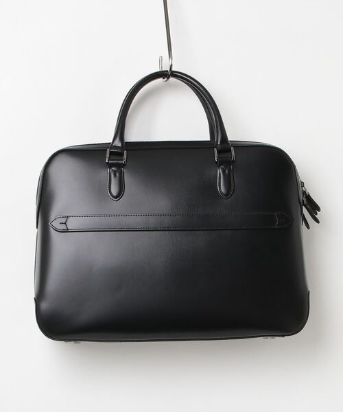 PELLE MORBIDA（ペッレモルビダ）の「Capitano（キャピターノ） CA402-ブリーフバッグ（２室タイプ）（ビジネスバッグ・メンズ・ブラック・FREE）」の14枚目の写真