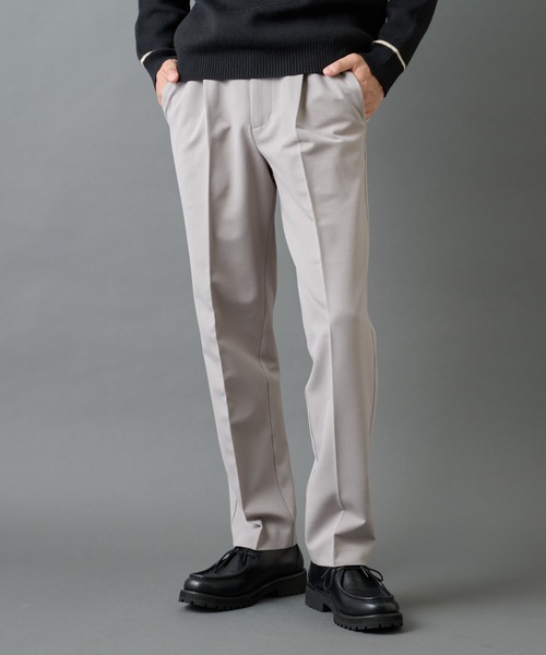 COLONY 2139（コロニートゥーワンスリーナイン）の「バックシャギーウーリーテーパードスラックス（スラックス・メンズ・チャコールグレー/ブラック/ライトグレー・MEDIUM/SMALL/LARGE）」の3枚目の写真