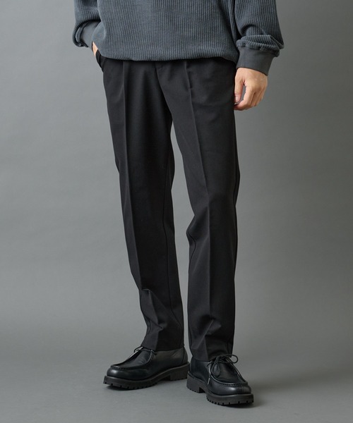 COLONY 2139（コロニートゥーワンスリーナイン）の「バックシャギーウーリーテーパードスラックス（スラックス・メンズ・チャコールグレー/ブラック/ライトグレー・MEDIUM/SMALL/LARGE）」の2枚目の写真