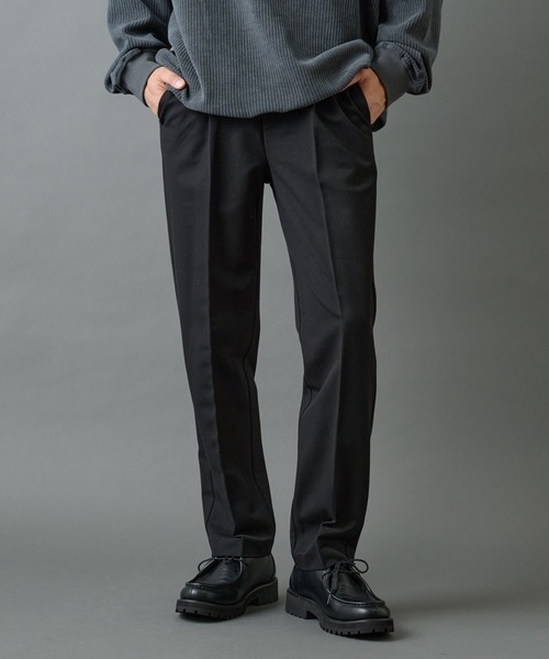 COLONY 2139（コロニートゥーワンスリーナイン）の「バックシャギーウーリーテーパードスラックス（スラックス・メンズ・チャコールグレー/ブラック/ライトグレー・MEDIUM/SMALL/LARGE）」の20枚目の写真