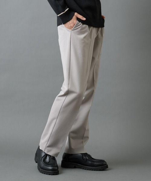 COLONY 2139（コロニートゥーワンスリーナイン）の「バックシャギーウーリーテーパードスラックス（スラックス・メンズ・チャコールグレー/ブラック/ライトグレー・MEDIUM/SMALL/LARGE）」の7枚目の写真