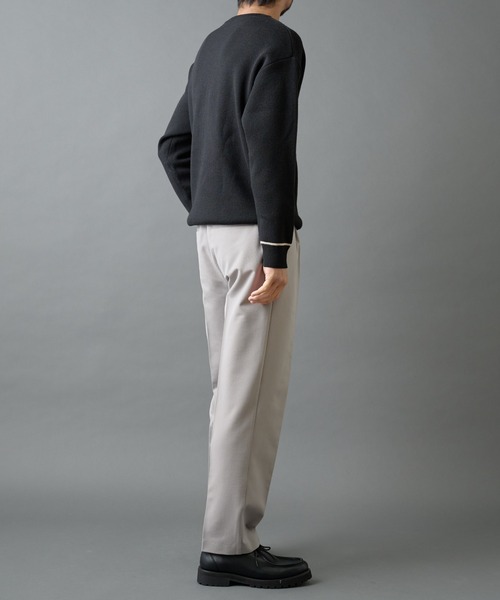COLONY 2139（コロニートゥーワンスリーナイン）の「バックシャギーウーリーテーパードスラックス（スラックス・メンズ・チャコールグレー/ブラック/ライトグレー・MEDIUM/SMALL/LARGE）」の11枚目の写真