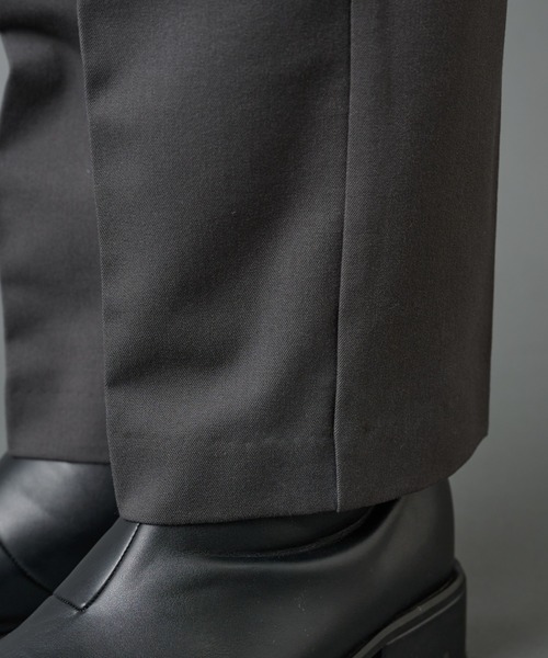 COLONY 2139（コロニートゥーワンスリーナイン）の「バックシャギーウーリーテーパードスラックス（スラックス・メンズ・チャコールグレー/ブラック/ライトグレー・MEDIUM/SMALL/LARGE）」の19枚目の写真