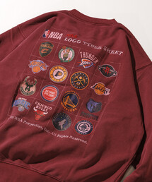 NBA | NBA 別注 チームロゴシート クルーネックスウェット(スウェット)