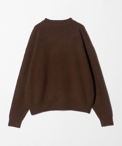 Steven Alan(スティーブンアラン)の「<crepuscule> WL/CRIB CN/ニット(ニット/セーター・メンズ・マスタード/ダークブラウン・1/2)」の3枚目の写真