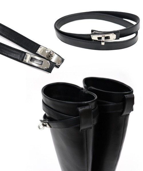 DONOBAN(ドノバン)の「美脚ドレスアップロングブーツ(ブーツ・レディース・ブラック・XS/S/M/L)」の20枚目の写真