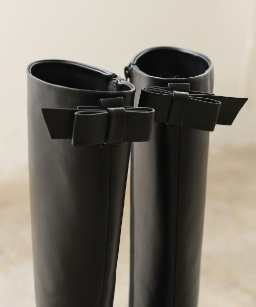 DONOBAN(ドノバン)の「美脚ドレスアップロングブーツ(ブーツ・レディース・ブラック・XS/S/M/L)」の8枚目の写真