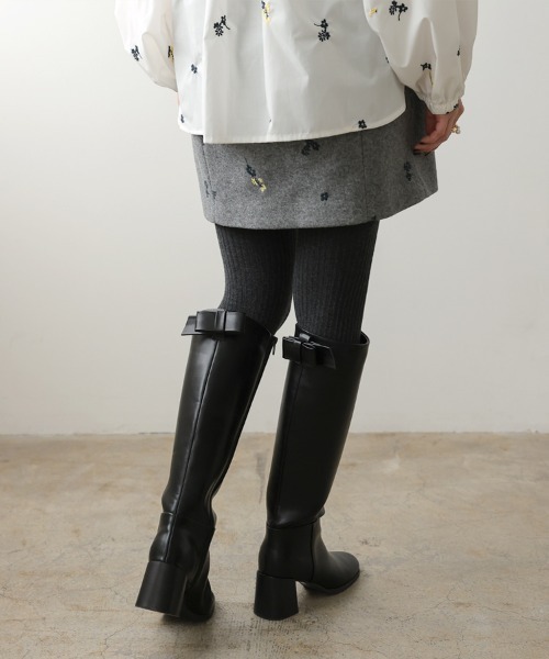 DONOBAN(ドノバン)の「美脚ドレスアップロングブーツ(ブーツ・レディース・ブラック・XS/S/M/L)」の9枚目の写真