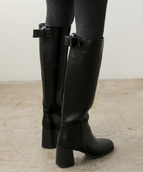 DONOBAN(ドノバン)の「美脚ドレスアップロングブーツ(ブーツ・レディース・ブラック・XS/S/M/L)」の10枚目の写真