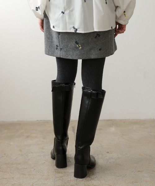 DONOBAN(ドノバン)の「美脚ドレスアップロングブーツ(ブーツ・レディース・ブラック・XS/S/M/L)」の11枚目の写真