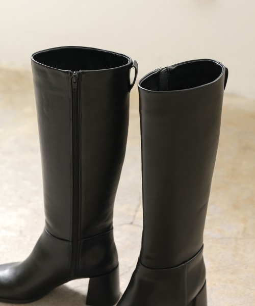 DONOBAN(ドノバン)の「美脚ドレスアップロングブーツ(ブーツ・レディース・ブラック・XS/S/M/L)」の12枚目の写真