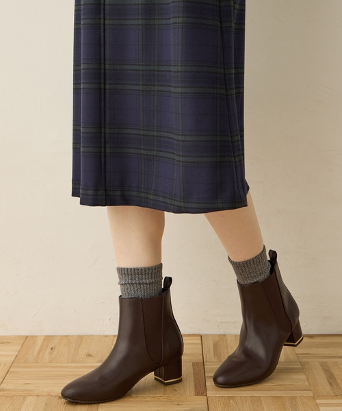 DECOY SINCE 1981（デコイシンスイチキュウハチイチ）の「裏起毛ジャンスカワンピース【右脇ポケットあり】（ワンピース・レディース・ブラウン/グリーン・9号/11号/13号）」の15枚目の写真