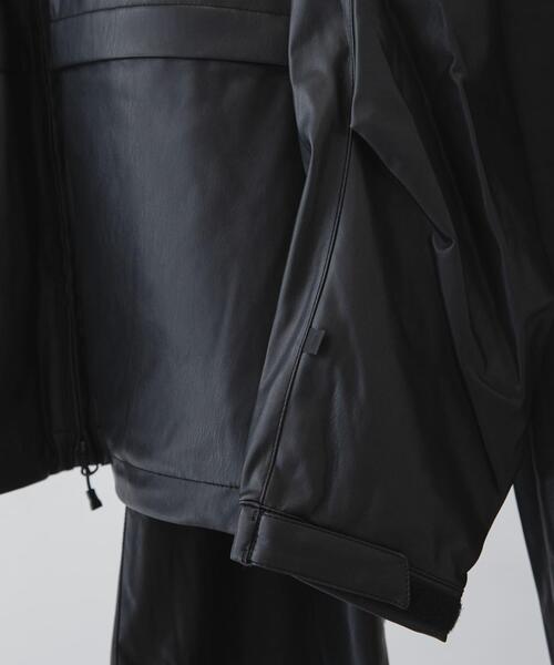 DAIWA PIER39（ダイワピア39）の「DAIWA PIER39　TECH SYNTHETIC SKIN WINDBREAKER JACKET（ブルゾン・メンズ・ブラック・LARGE/X-LARGE/MEDIUM）」の4枚目の写真