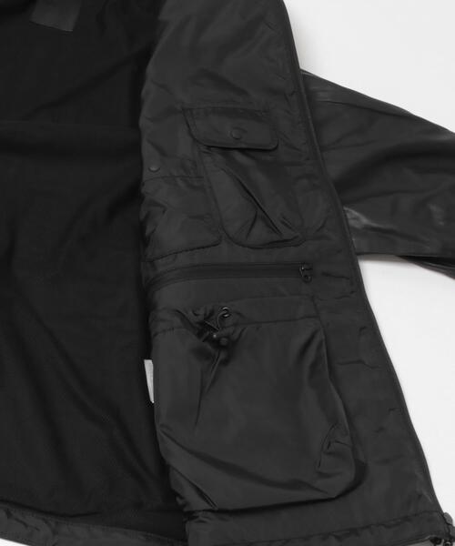 DAIWA PIER39（ダイワピア39）の「DAIWA PIER39　TECH SYNTHETIC SKIN WINDBREAKER JACKET（ブルゾン・メンズ・ブラック・LARGE/X-LARGE/MEDIUM）」の9枚目の写真