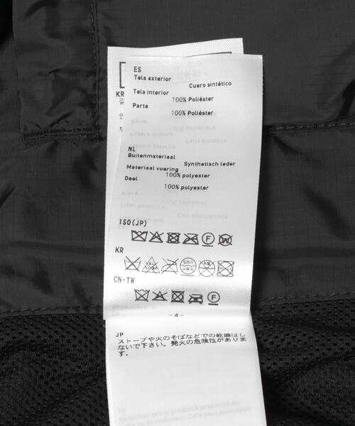DAIWA PIER39（ダイワピア39）の「DAIWA PIER39　TECH SYNTHETIC SKIN WINDBREAKER JACKET（ブルゾン・メンズ・ブラック・LARGE/X-LARGE/MEDIUM）」の14枚目の写真