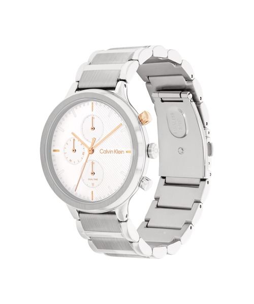 Calvin Klein（カルバン・クライン）の「【Calvin Klein】 カルバンクライン Energize ウォッチ（アナログ腕時計・メンズ・シルバー・FREE）」の4枚目の写真