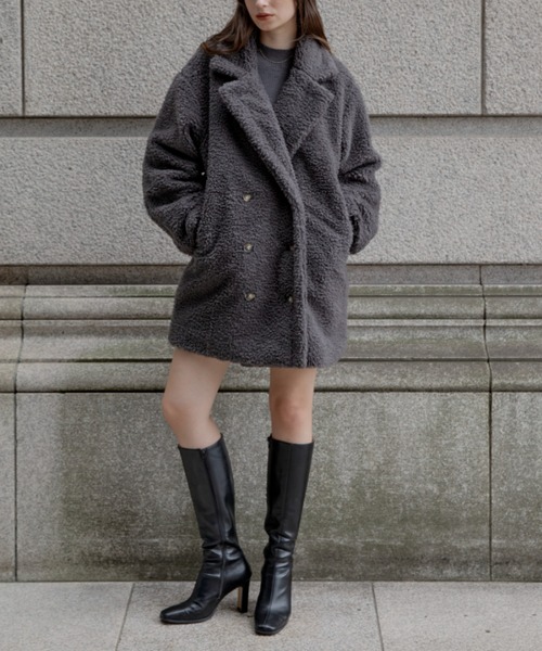 セール】テディボアミドルコート（その他アウター）｜ACYM（アシーム