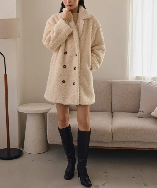 セール】テディボアミドルコート（その他アウター）｜ACYM（アシーム