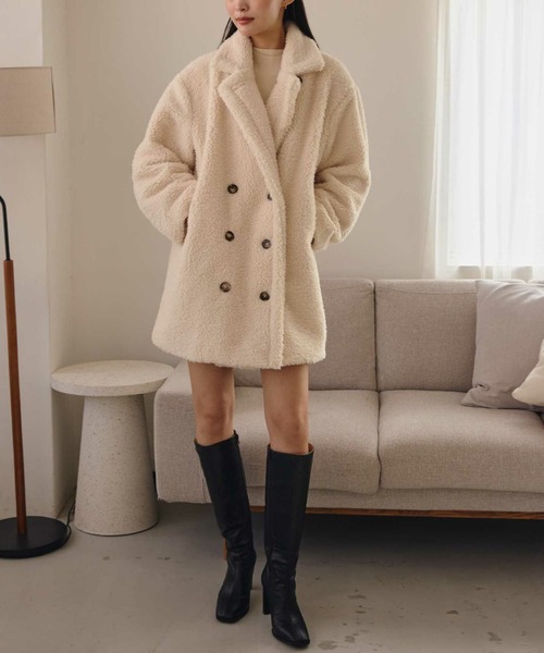 セール】テディボアミドルコート（その他アウター）｜ACYM（アシーム