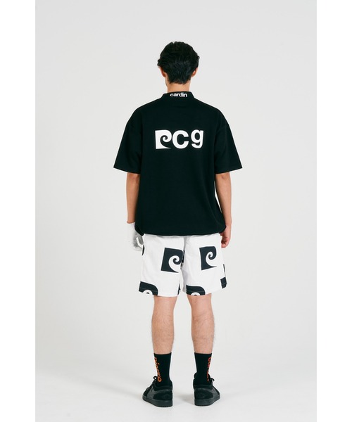 pierre cardin golf P logo short sleeve mock-neck/ピエールカルダン