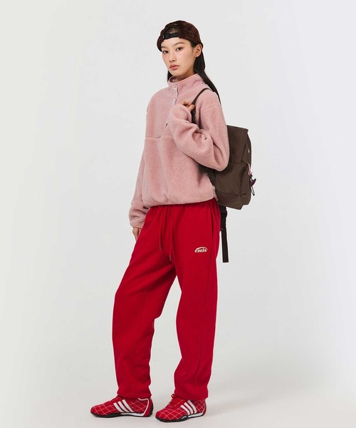 EMIS(イミス)の「STRING DAY BACKPACK(バックパック/リュック・レディース・ネイビー/ブラウン・FREE)」の4枚目の写真