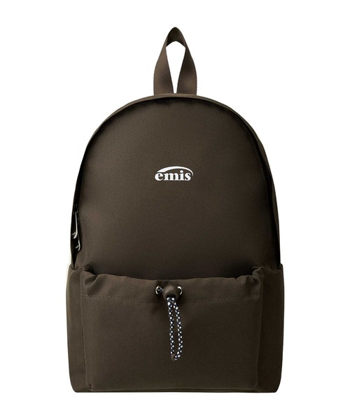 EMIS(イミス)の「STRING DAY BACKPACK(バックパック/リュック・レディース・ネイビー/ブラウン・FREE)」の7枚目の写真