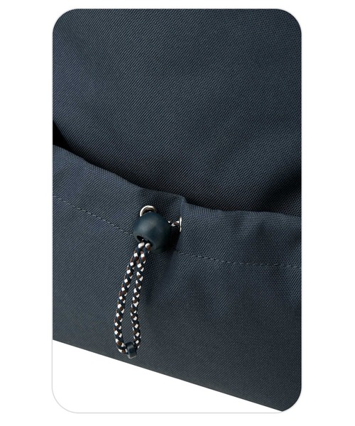 EMIS(イミス)の「STRING DAY BACKPACK(バックパック/リュック・レディース・ネイビー/ブラウン・FREE)」の22枚目の写真