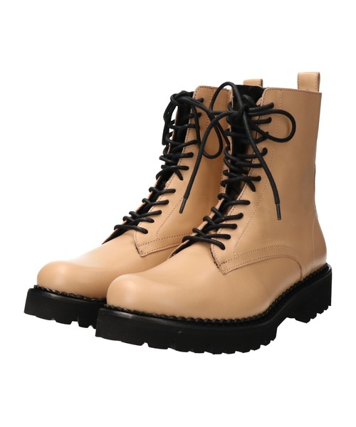 新品ファビオルスコーニスエードブーツ（ベージュ）サイズ３7 FABIO RUSCONI スエードブーツ 定価31900円 サイズ37 ブーツ ベージュ