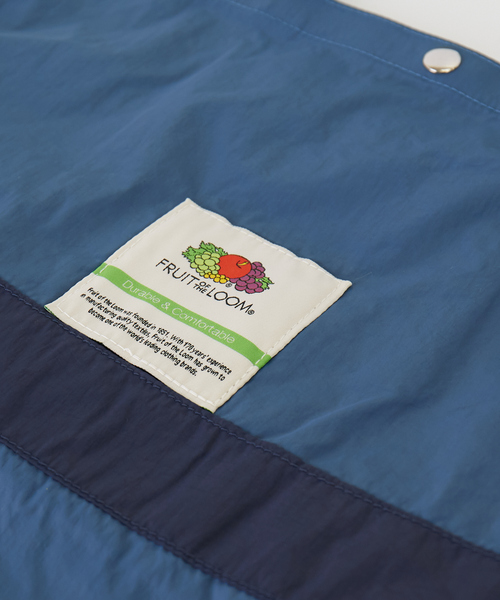 FRUIT OF THE LOOM（フルーツオブザルーム）の「【FRUIT OF THE LOOM/フルーツ オブ ザ ルーム】 NYLON TOTE L/ナイロン【WEB限定】（トートバッグ・メンズ・グリーン系その他/バイオレット/カーキ/グレイッシュブルー・フリー）」の10枚目の写真
