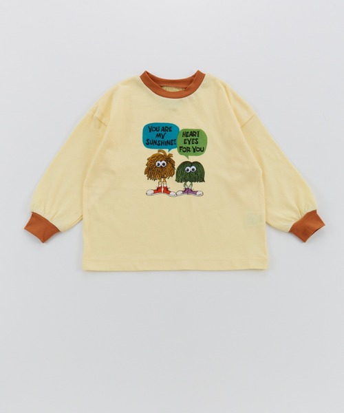 Ocean&Ground（オーシャン&グラウンド）の「ﾌﾟﾚｲﾌﾙﾓﾁｰﾌﾛﾝT（Tシャツ/カットソー・キッズ・グリーン/レッド/ブラック/キャメル・100/90/80/120/110/130/140）」の20枚目の写真