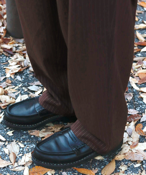 WISM（ウィズム）の「Metalwood Studio / メタルウッド スタジオ ELASTIC WAIST BAGGY PANT（その他パンツ・メンズ・チョコ/グレー・MEDIUM/SMALL）」の3枚目の写真