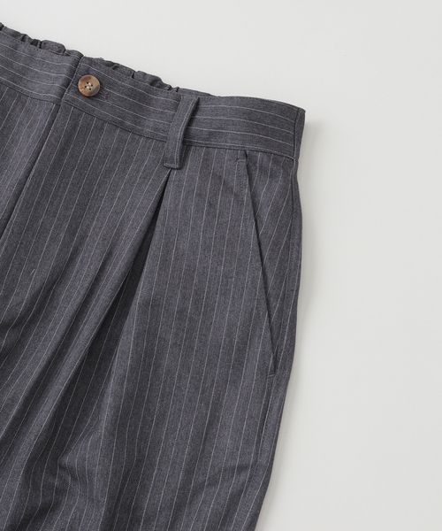 WISM（ウィズム）の「Metalwood Studio / メタルウッド スタジオ ELASTIC WAIST BAGGY PANT（その他パンツ・メンズ・チョコ/グレー・MEDIUM/SMALL）」の8枚目の写真