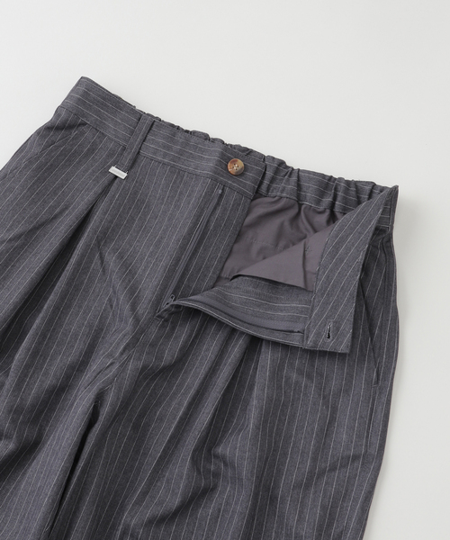 WISM（ウィズム）の「Metalwood Studio / メタルウッド スタジオ ELASTIC WAIST BAGGY PANT（その他パンツ・メンズ・チョコ/グレー・MEDIUM/SMALL）」の11枚目の写真