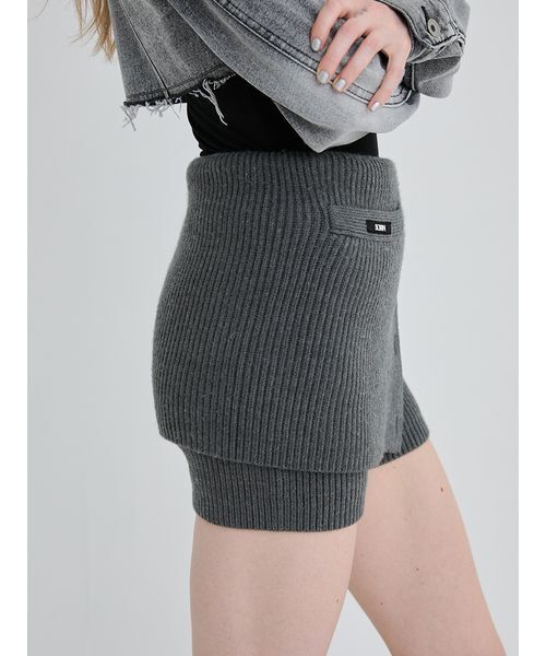 SORIN（ソリン ）の「Wool Rib Layered Short Pants/ウールリブ