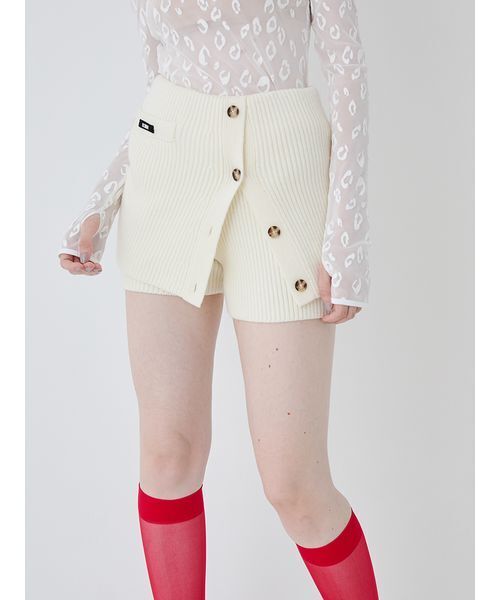 SORIN（ソリン ）の「Wool Rib Layered Short Pants/ウールリブ