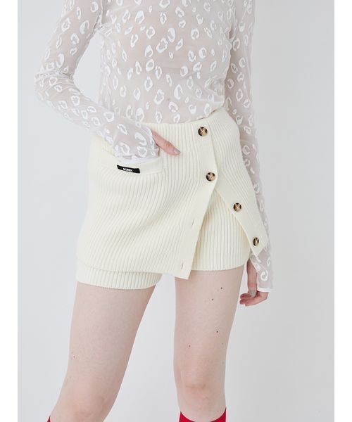 SORIN（ソリン ）の「Wool Rib Layered Short Pants/ウールリブ