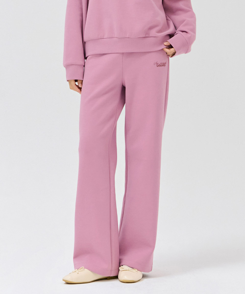 CHASECULT(チェイスカルト)の「レディース ワイドウォームアップパンツ-DERG7263B0P(スウェットパンツ・レディース・PINK・70/67)」の1枚目の写真