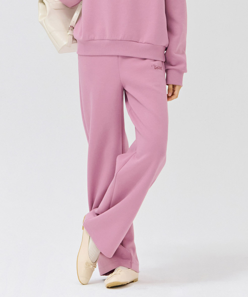 CHASECULT(チェイスカルト)の「レディース ワイドウォームアップパンツ-DERG7263B0P(スウェットパンツ・レディース・PINK・70/67)」の2枚目の写真