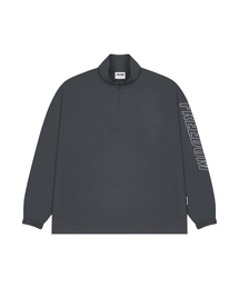 FREEDOM（フリーダム）の「ビッグロゴナイロンハーフジップ（グレー）（スウェット）」