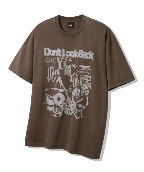 ハグオーワー Doughnut ロゴTシャツ ブラウン ハグオーワー Doughnut ロゴTシャツ ブラウン ハグオーワー Doughnut