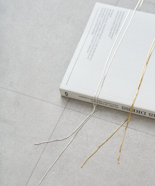 LOUNGEDRESS（ラウンジドレス）の「【GALENA/ガレナ】SV925スキニーネックレス（ネックレス・レディース・シルバー/ゴールド・FREE）」の3枚目の写真