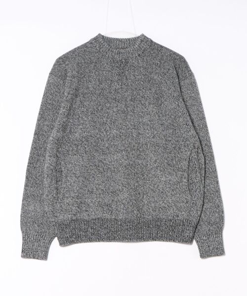Rinascente(リナシェンテ)の「【Rinascente/リナシェンテ】CACUA ニット セーター アンゴラ三つ杢ニット ポケット モックネック 沼ネック 長袖(ニット/セーター・メンズ・グレー/ベージュ/ブラウン/ミント/オレンジ/サックスブルー・MEDIUM/LARGE)」の21枚目の写真